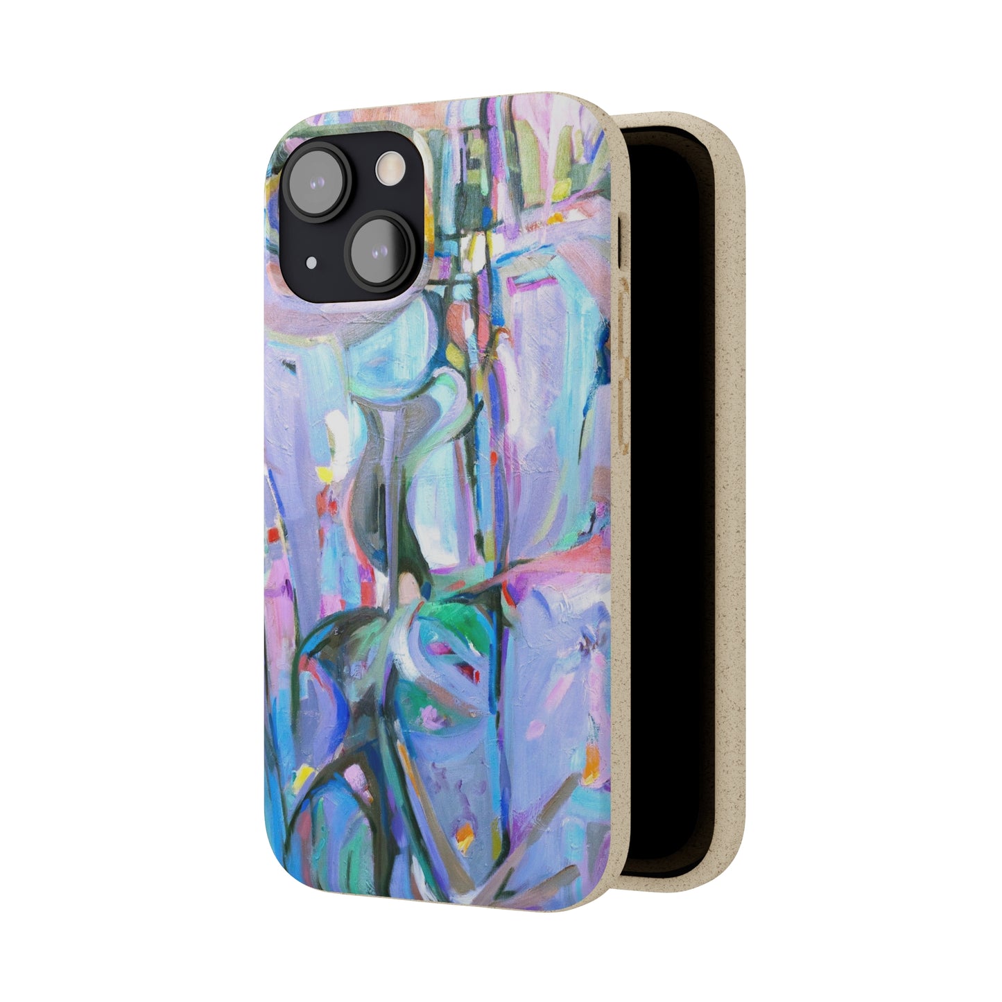 Biodegradable Phone Case with 'Passages' Abstract Original Artwork by Barbara Cleary