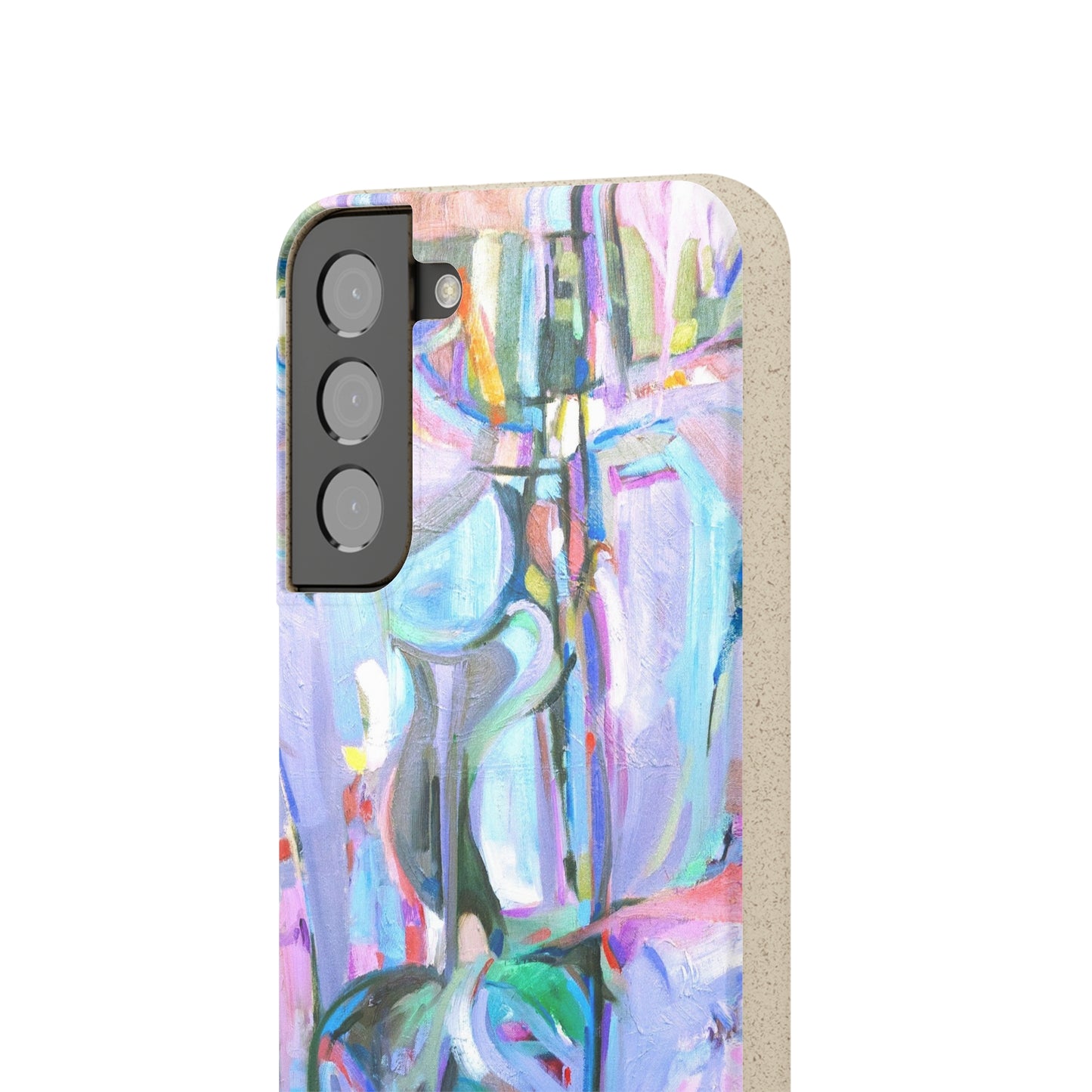 Biodegradable Phone Case with 'Passages' Abstract Original Artwork by Barbara Cleary