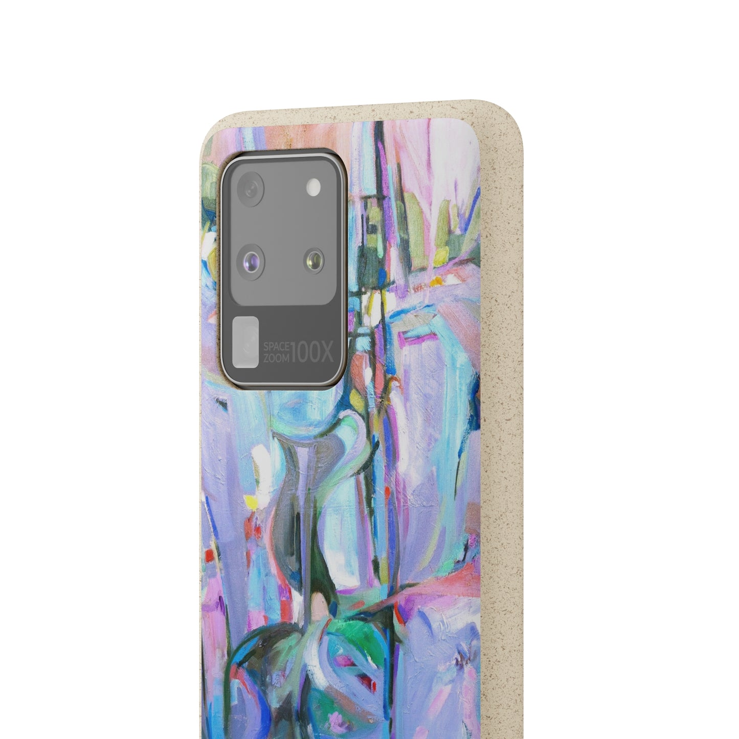 Biodegradable Phone Case with 'Passages' Abstract Original Artwork by Barbara Cleary