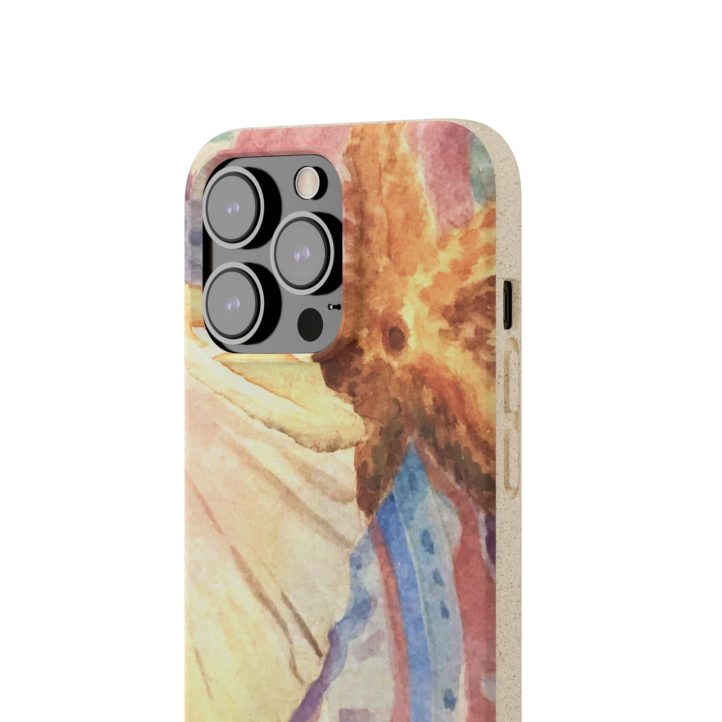 Biodegradable Phone Case with 'Treasures of the Tide' Watercolor Original Artwork by Barbara Cleary