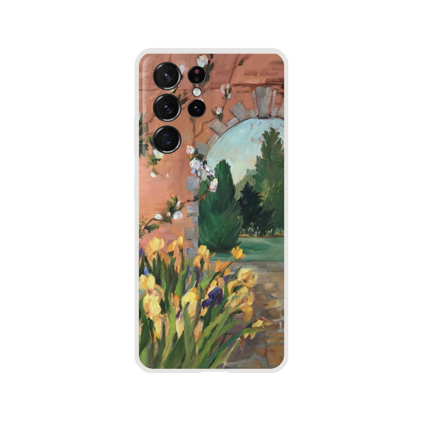 "Inner Garden" Flexi Phone Case for Iphone or Samsung by Barbara Cleary Designs